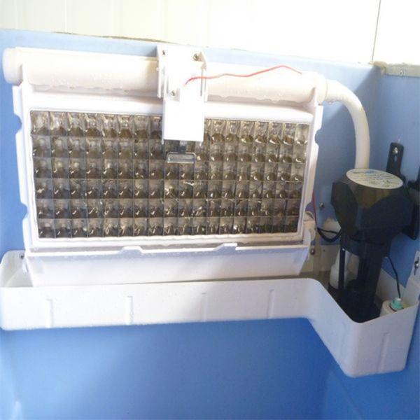 Air Cooling 128kg/24h Ice Cube Making Machine Commercial