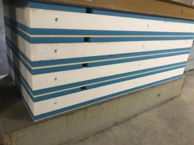 Carport MgO Structural Insulated Panel / MgO EPS XPS Sandwich Foam Panel