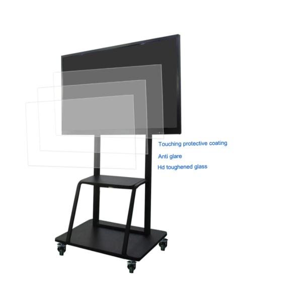 Доска сочинительства 400cd/m2 3840x2160 LCD алюминиевой рамки 100»