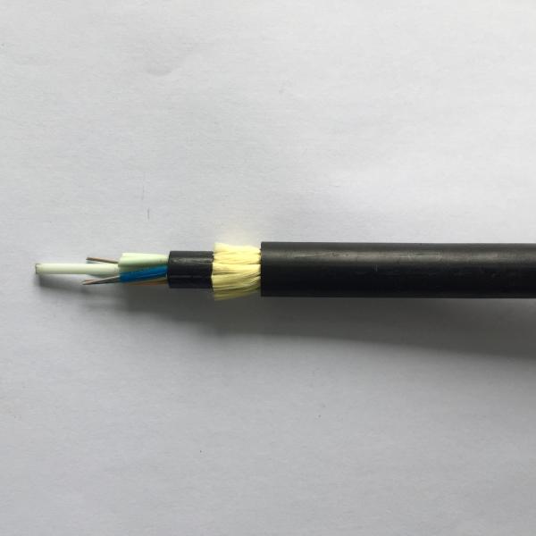 ADSS  All Dielectric Self supporting Aerial Cable PE Sheath with FRP Strength Member