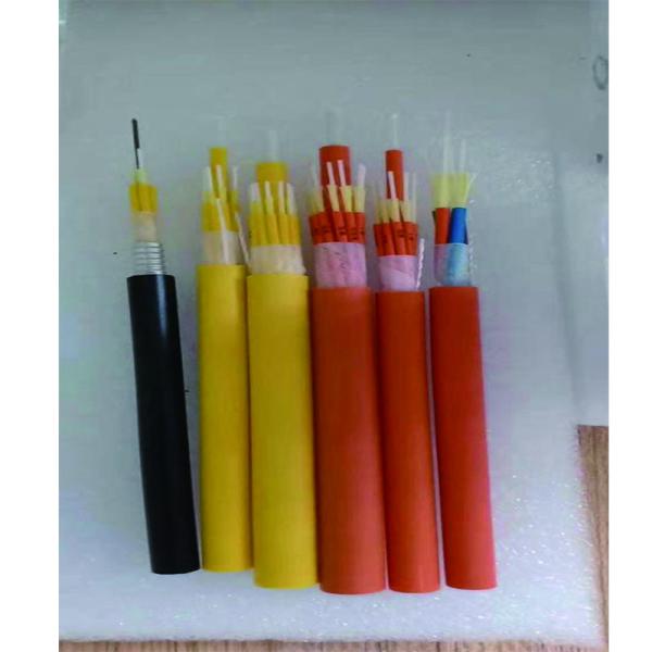 GJFJV Simplex Tight Buffer Multimode Fiber Optic Cable 10mm PVC / LSZH Sheath