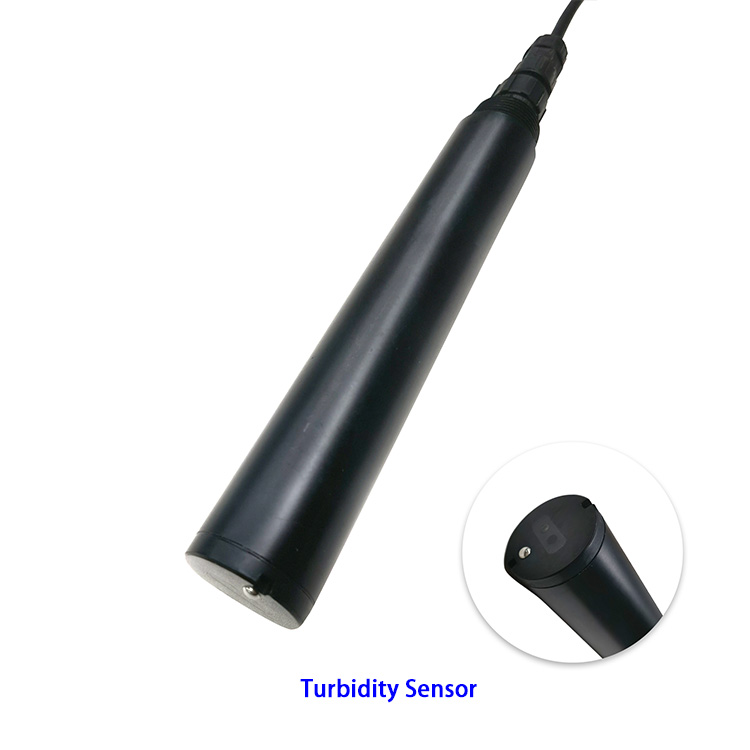 RS485 turbidity sensor with Modbus RTU support and optical fiber isolation for stable and accurate turbidity measurement