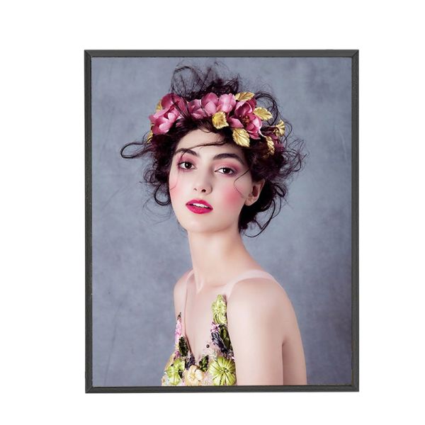 Creative Blank Sublimatio MDF Photo Frame With Black Edge For Home Decor Personalized Wood Picture Frames
