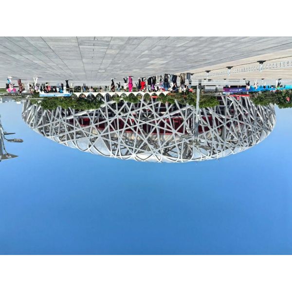 Q355B Building Steel Structure 30 - 150 Meters  Architecture Steel Structure