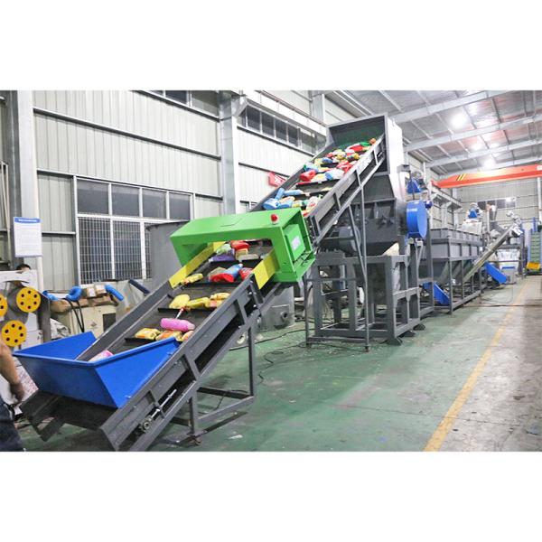LDPE HDPE Plastic Washing Recycling Machine 2000kg/H PET Bottle Washing Line