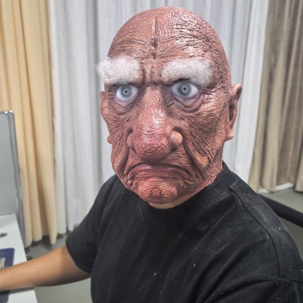 200g Lightweight Latex Monster Mask One Size Fit Most for Retailers and Costume Rentals