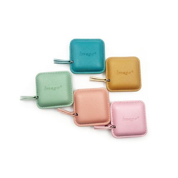 Рулетка тела PU кожаная Retractable персонализировала металл 20mm толстый