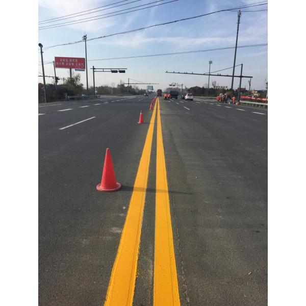 Yellow Thermoplastic Powder Paint W/O Glass Beads For Road Marking