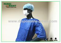 Uso descartável Vestido de paciente sem mangas Para paciente adulto no hospital