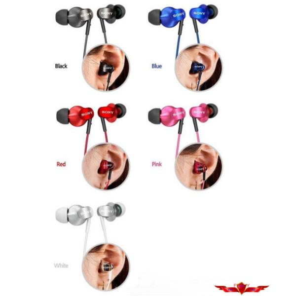 100% Genuine Brand New Sony MDR-EX220LP Ear Earphone Super Bass Multi Color Great Quality
