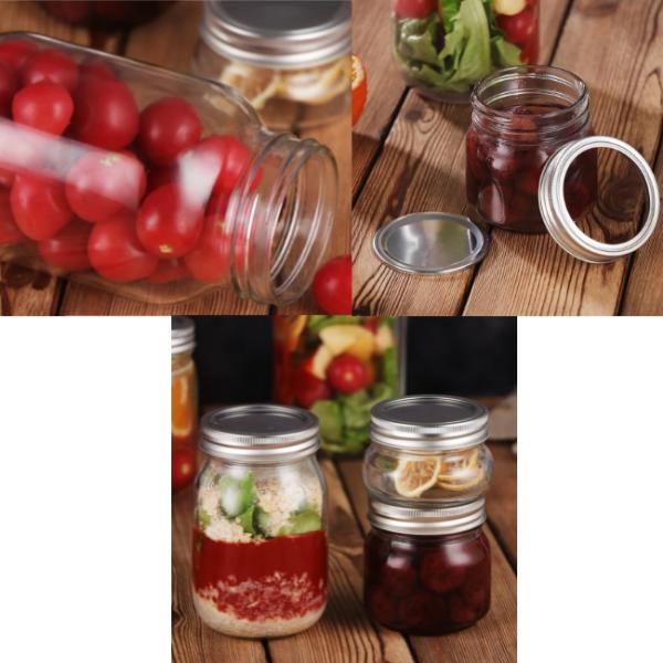 150 мл 250 мл 380 мл белые стеклянные банки для пищи стеклянные упаковки, все виды пищи