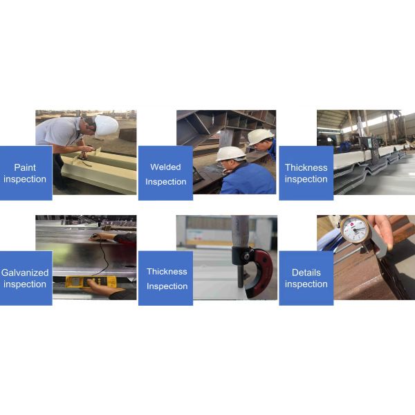 Prefab Steel Structure Car Showroom Small Warehouse Garage Workshop Building
