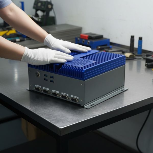 Industrial Embedded Computer Fanless Intel I3 I5 I7 Dual Gigabit LAN COM RS232 Parallel Port Factory Automation System