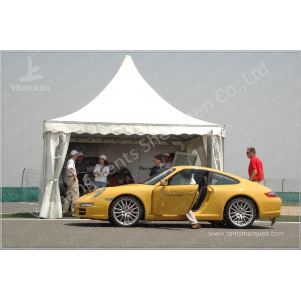 Commercial High Peak Tents Shelter Portable Gazebo Canopy For Auto Test Drive Event