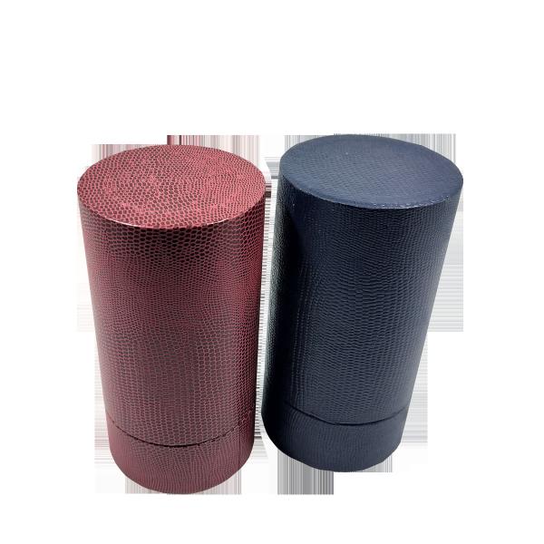 Black Paper Tube Packaging Custom Paper Packaging Boxes Perfume Bottle Gift Box