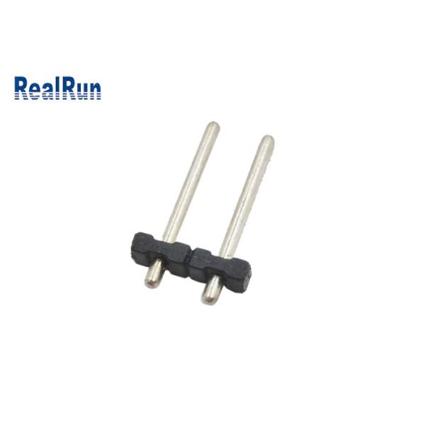 PBT 5.0mm Pin Header Round Pin Connector H2.0 1X2P Headers 10A Single Row