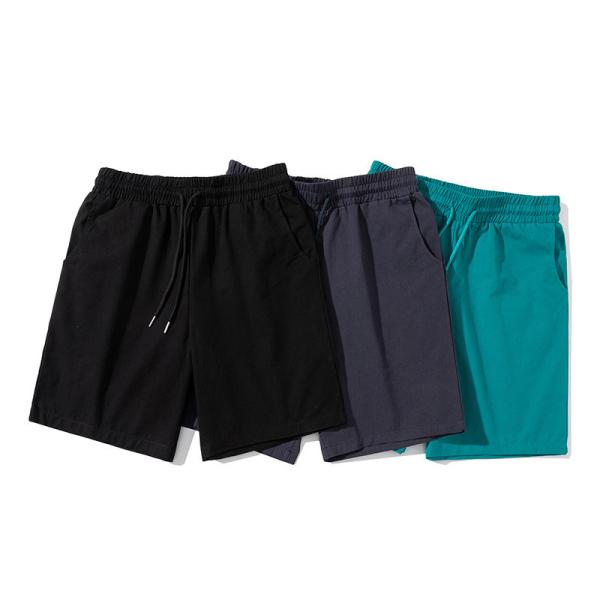 Short 100% da nadada do algodão de Custom Logo Elastic Waistband Shorts Soft do fabricante da fábrica do Oem