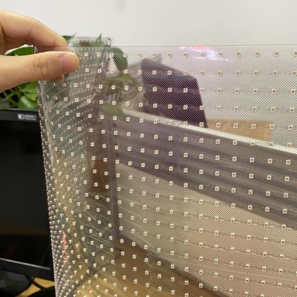 2K-4K Resolution Led See Through Screen , Transparent Light Up Panel Indoor