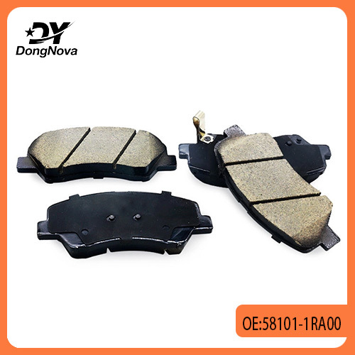 Système de freinage automobile résistant à l'usure 58101-1RA00 58302-1RA00 pour Hyundai Accent 2012-2013