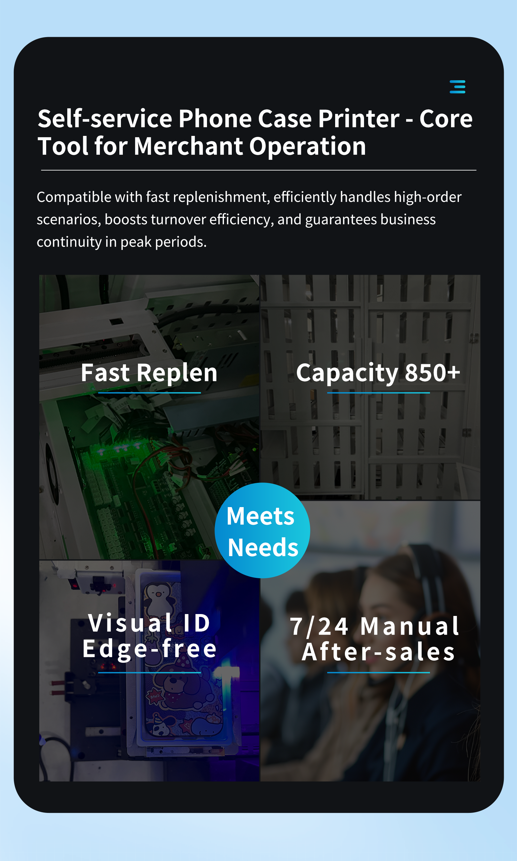 LKS Self Service Phone Case Printing Vending Machine