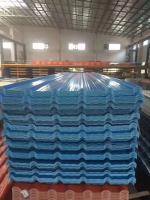 Trapezoidal 1mm Plastic Roof Sheet Heat Insulation