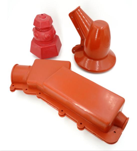 Insulate Case Silicone Rubber Cover Custom Color For Electronic Field , Auto Field