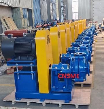 Electric Motors Metal Lined Slurry Pumps Horizontal S45C 62HRC