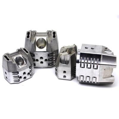 Peças de alumínio de gerencio personalizadas da precisão do metal das peças do CNC