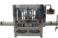 Máquina de etiquetas tampando do enchimento detergente plástico automático do óleo do xarope da garrafa