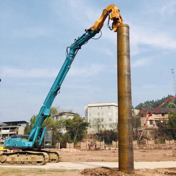 Heavy Equipment Excavator Piling Boom And Arm for Pile Foundation