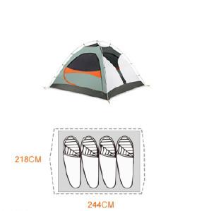 4-5 Person Family Camping Tent  Aluminum Camping Tent  GNCT-022