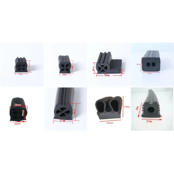 Factory Supply EPDM Extrusion Rubber Seal Strips for Garbage Truck Sanitation Vehicles