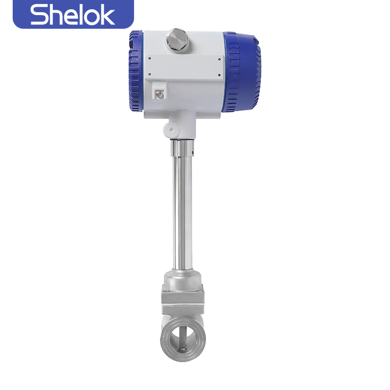 Economic Vortex Flow Meter for Steam Natural Gas Compressed Air Hot Water Industrial Flow Measurement DN40