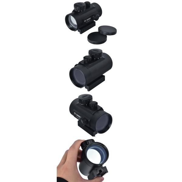 45mm Tube Diameter 1X40 Red Dot Reflex Sight Optical Green Red Dot Scope for Tactical