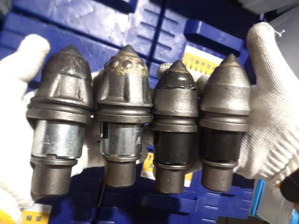Dentes de bala Forro rotativo redondo Insira bit Dentes de bala Cortar picar Escavação Perfurar Dentes de bala