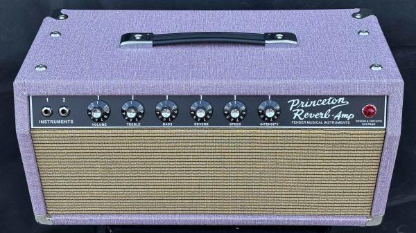 Custom Grand ′64 Princeton Reverb Tube Guitar Amp Head in Blue Color Fender Amp Clone Guitar Amplifier OEM