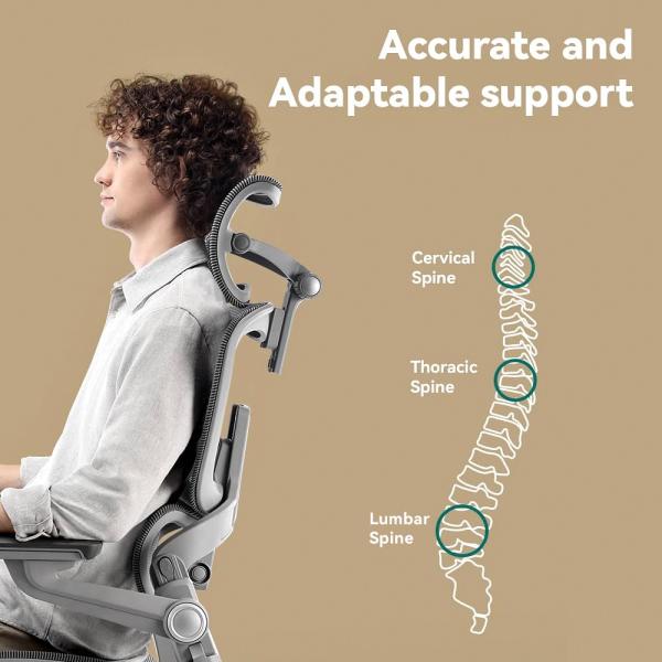 Customized Boss Swivel Office Chair with Adjustable Footrest and Aluminum Metal Armrest