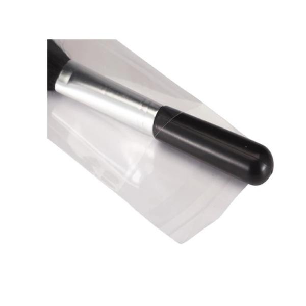 Custom Printing plastic pen packaging sealed header clear opp bag for makeup brush packing