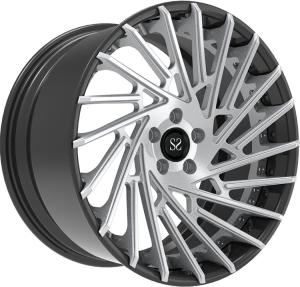2 morceaux ont forgé la coutume de brosse de roues les jantes 5x112 de 21 pouces