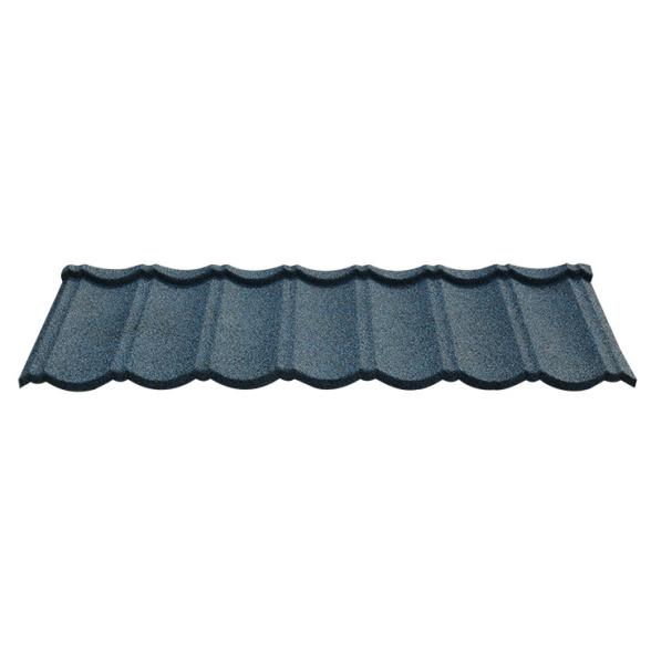0.35mm Classic Type Stone Coated Metal Roof Tiles / Residential House Metal Roofing