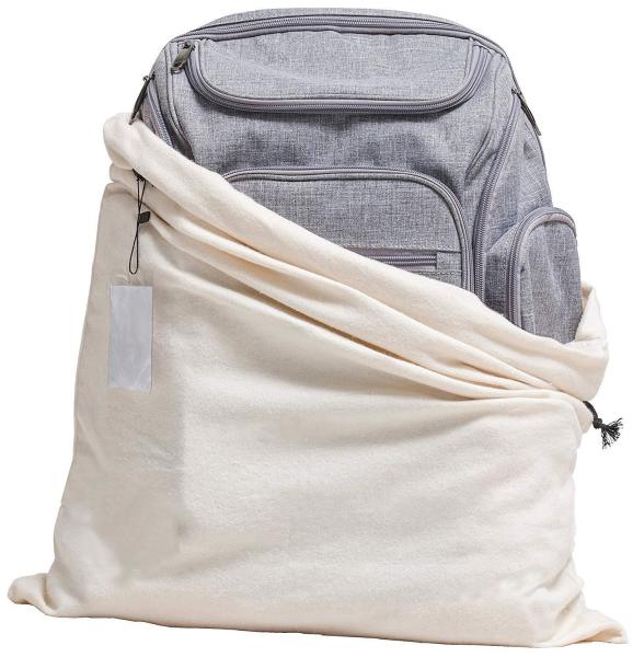 Eco Friendly Gift Drawstring Dust Bag 100% Cotton Canvas For Handbag