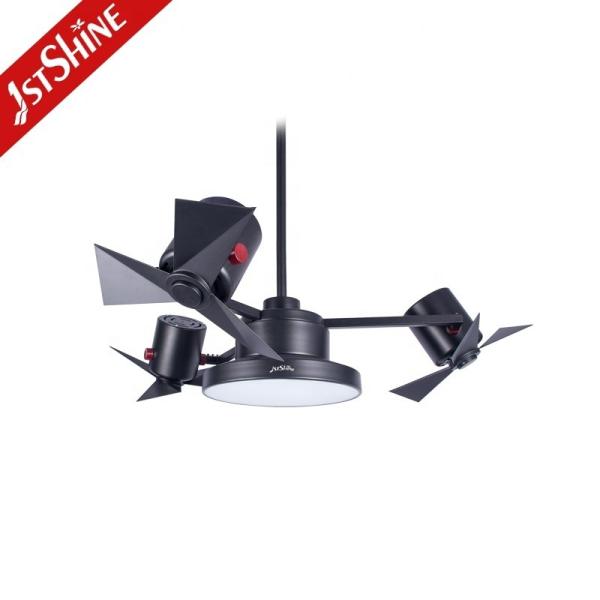 Ventilador de teto LED de 44 polegadas com controle remoto e motor AC