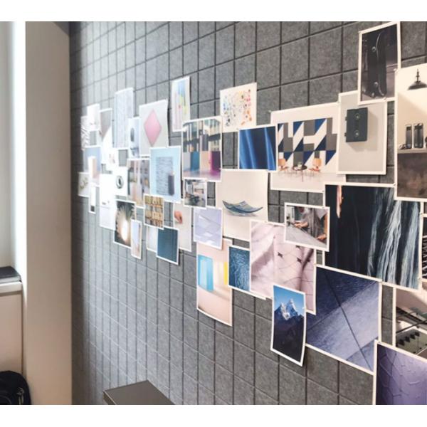 Доска ядровой изоляции акустических панелей полиэстера стены декоративная высекаенная