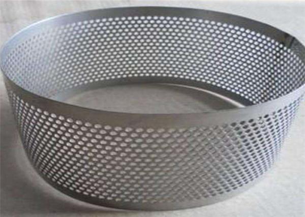 Galvanized Perforated Stainless Steel Mesh Sheet For Filtration Support