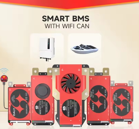 High-Performance 250A Active Balance Battery Management System for 8s-17s