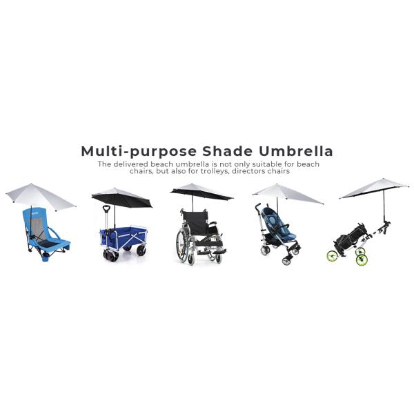 Camping Folding Chair With Umbrella, Recliner Chairs, Beach Chair Adults Camping Chair High Back with Umbrella