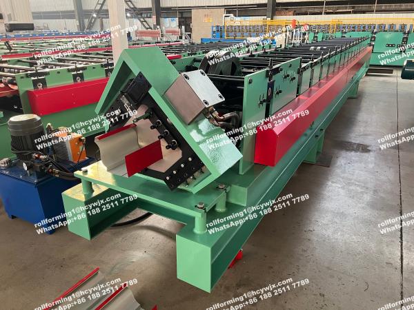 Steel / Aluminum / Copper Gutter Machine For Rainwater Gutter Profiles