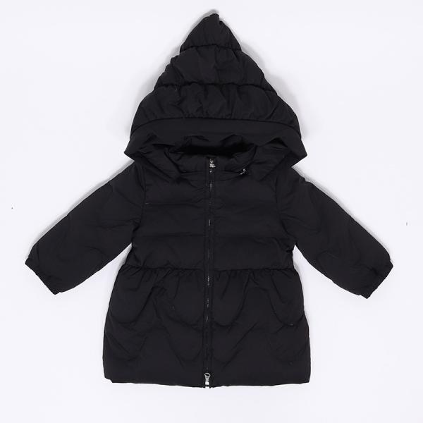Chinese Clothing Manufacturers White Duck Down Padding Long Winter Coats Kids Fashion Down Jacket For Girls