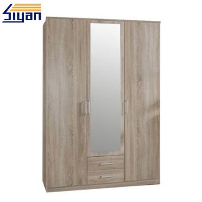 PVC Moulded Bifold Bedroom Closet Doors , MDF Flat Closet Doors Textured Surface