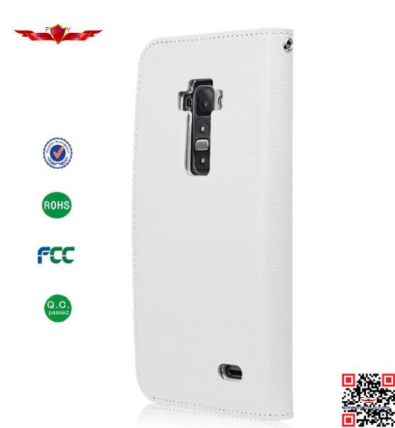 Ultra Slim High Quality Colorful PU+TPU Flip Wallet Leather Cover Case For LG G Flex F340